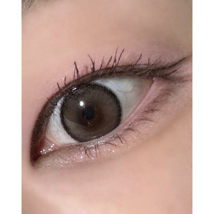 【散光】Lenbling Eye Only 1 Month FloRing Mono Choco 每月抛棄散光彩妝隱形眼鏡